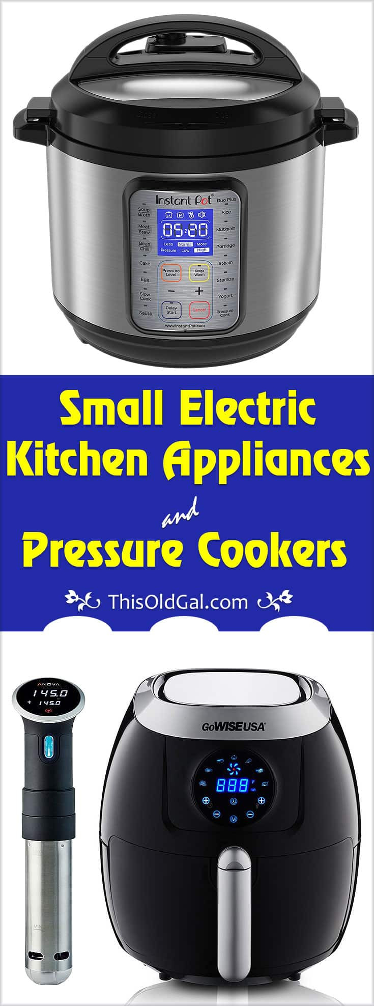 Kitchen Small Applicances
 Small Electric Kitchen Appliances & Pressure Cookers