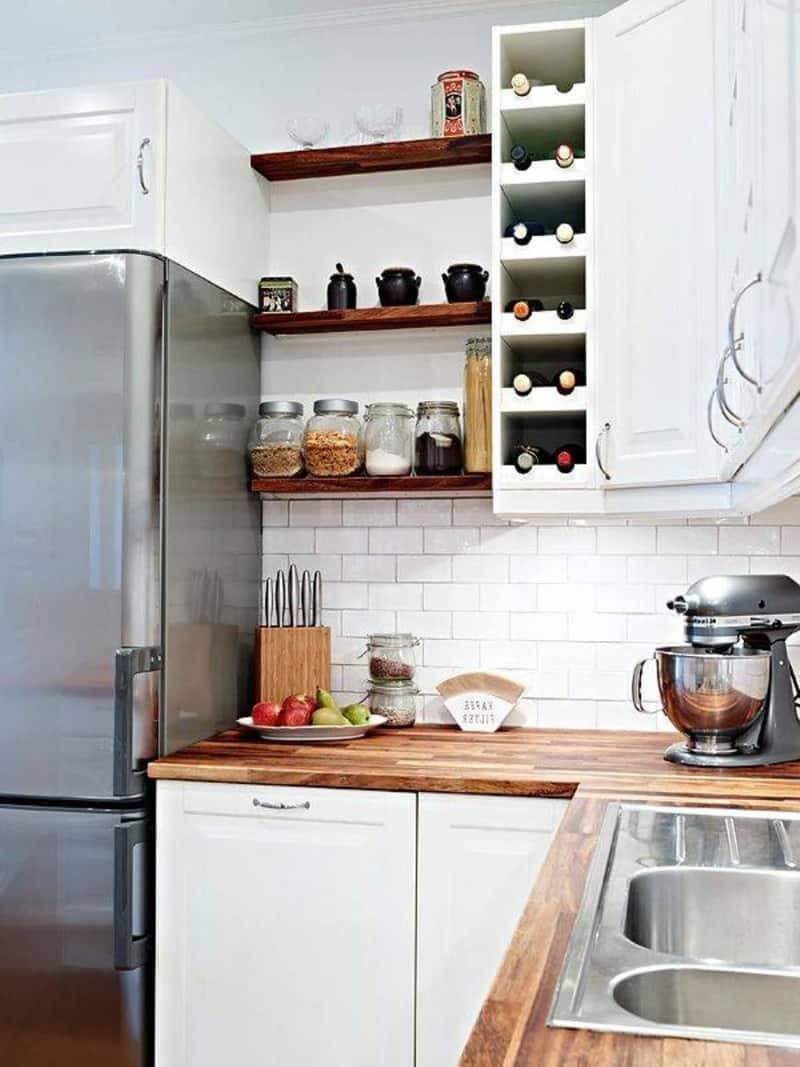 Small Kitchen Shelf Ideas
 35 Bright Ideas for Incorporating Open Shelves in Kitchen
