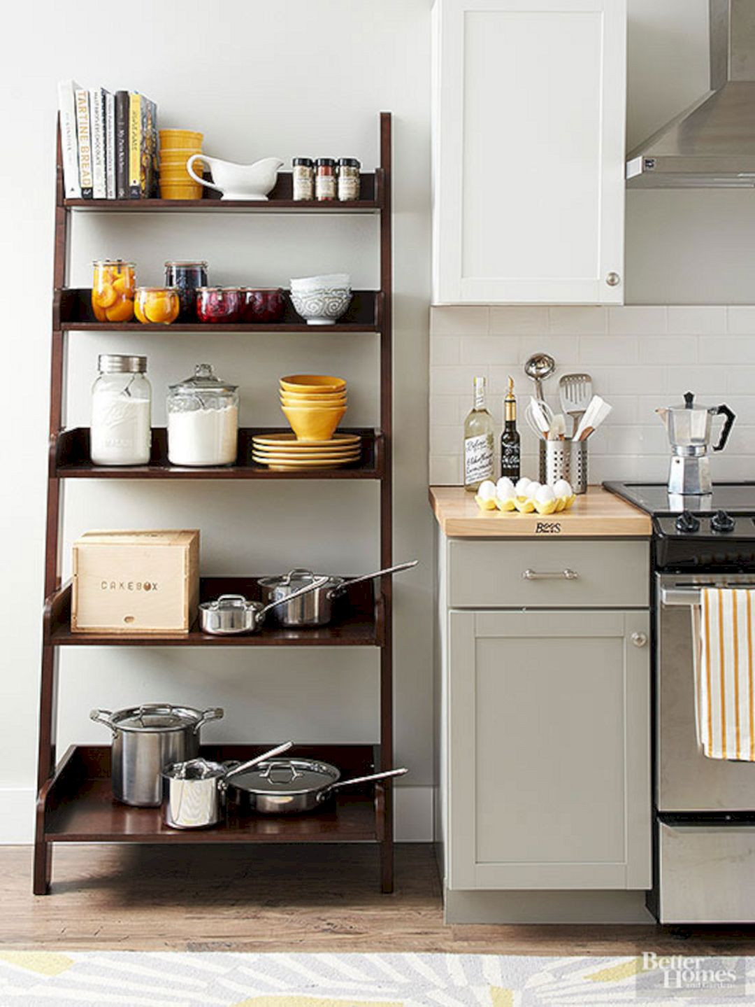 Small Kitchen Shelf Ideas
 25 Gorgeous Kitchen Storage Ideas For Small Spaces