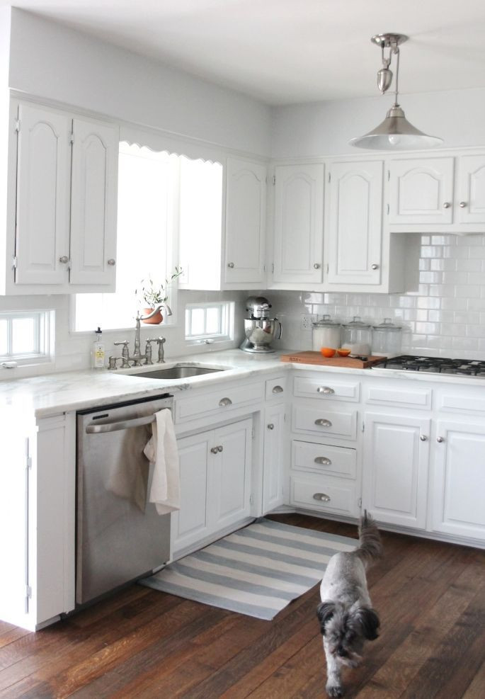 Small White Kitchen Ideas
 We did it Our kitchen remodel
