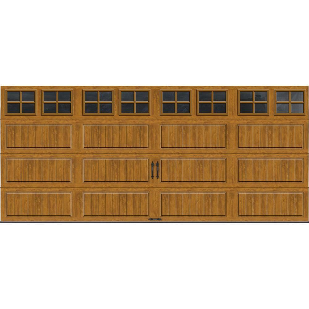10 Ft Garage Door
 Clopay Gallery Collection 16 ft x 7 ft 18 4 R Value