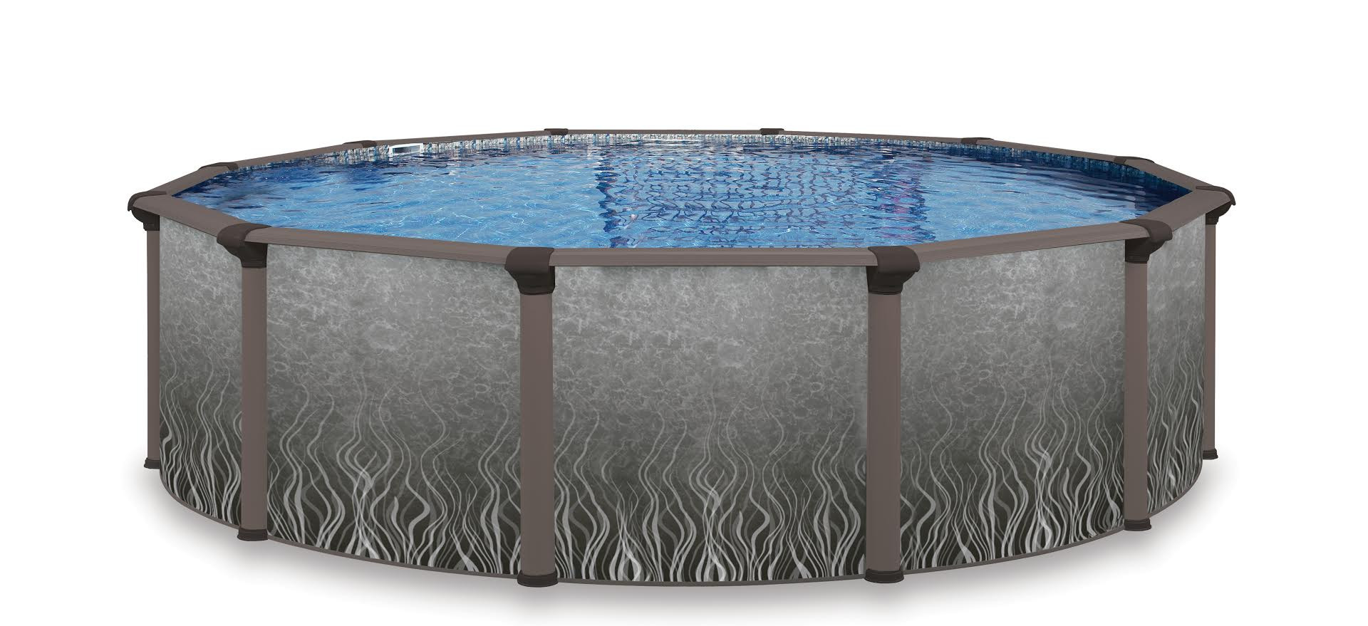 15 Above Ground Pool
 15 x 52" Round Trevi Quantum Ground Pool Package
