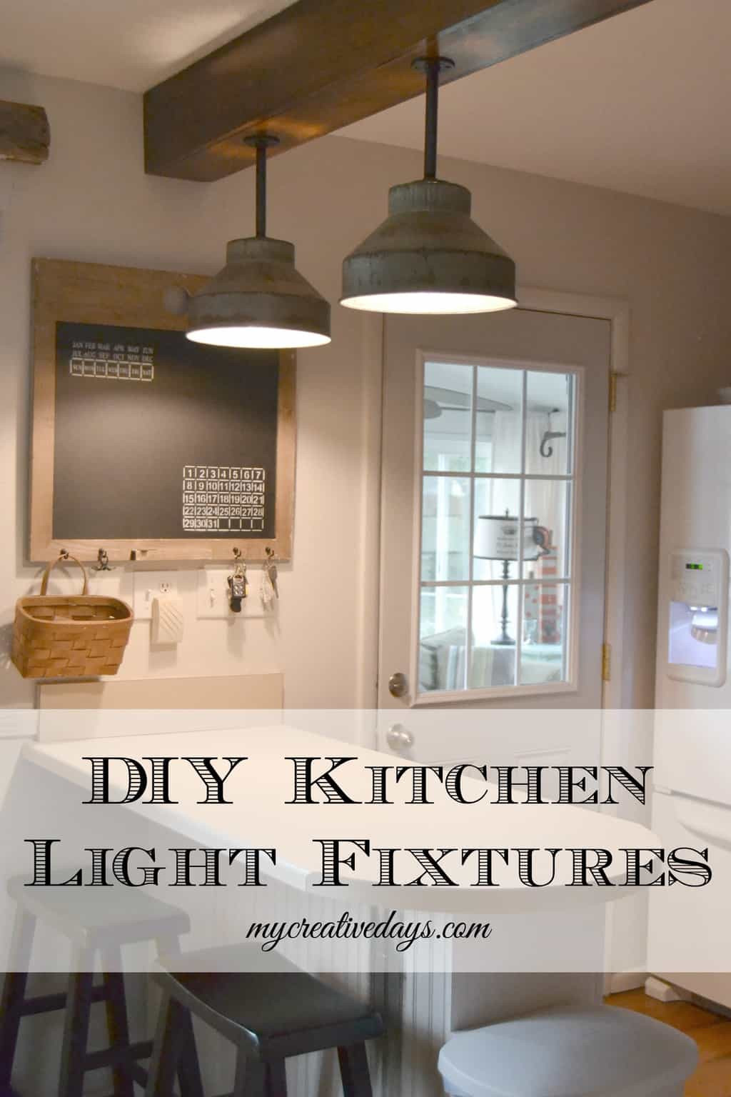 1950'S Kitchen Light Fixtures
 DIY Kitchen Light Fixtures Part 2 My Creative Days