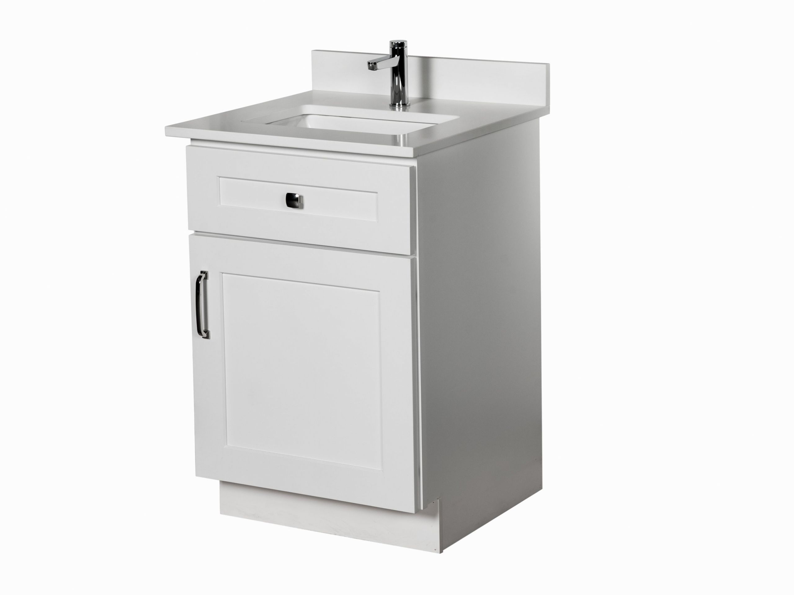 21 Inch Bathroom Vanity
 21 ̎ Maple Wood Bathroom Vanity in White – Broadway Vanities