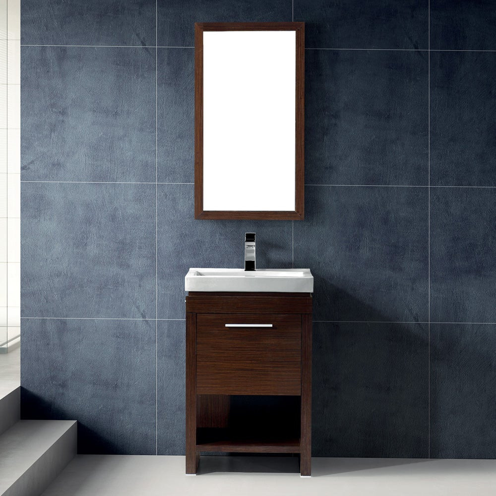 21 Inch Bathroom Vanity
 Vigo 21 inch Adonia Single Bathroom Vanity with Mirror