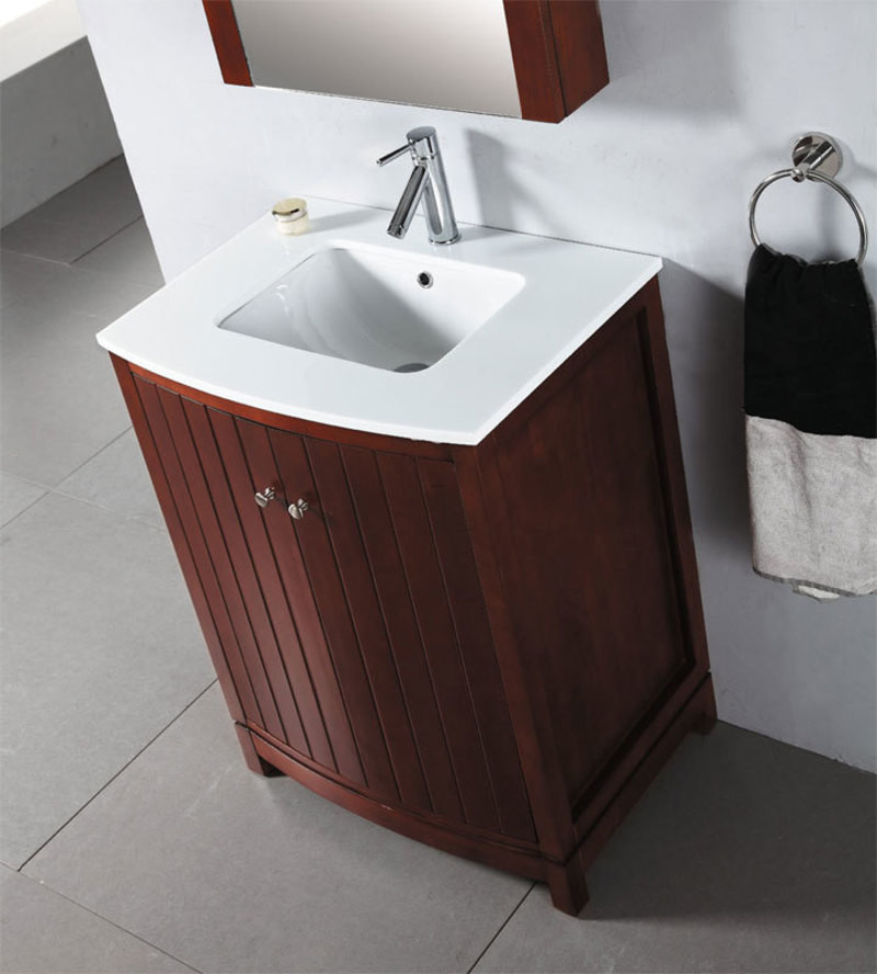 27 Bathroom Vanity
 Nicolo 27 Inch Single Sink Bathroom Vanity Set
