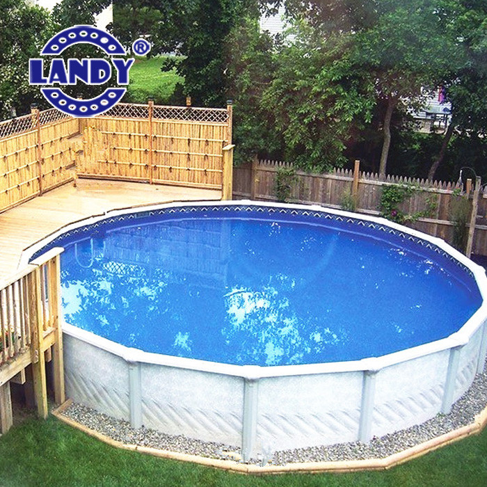 27 Foot Above Ground Pool
 Ground Swimming Vinyl Pool Liners Oval Pool