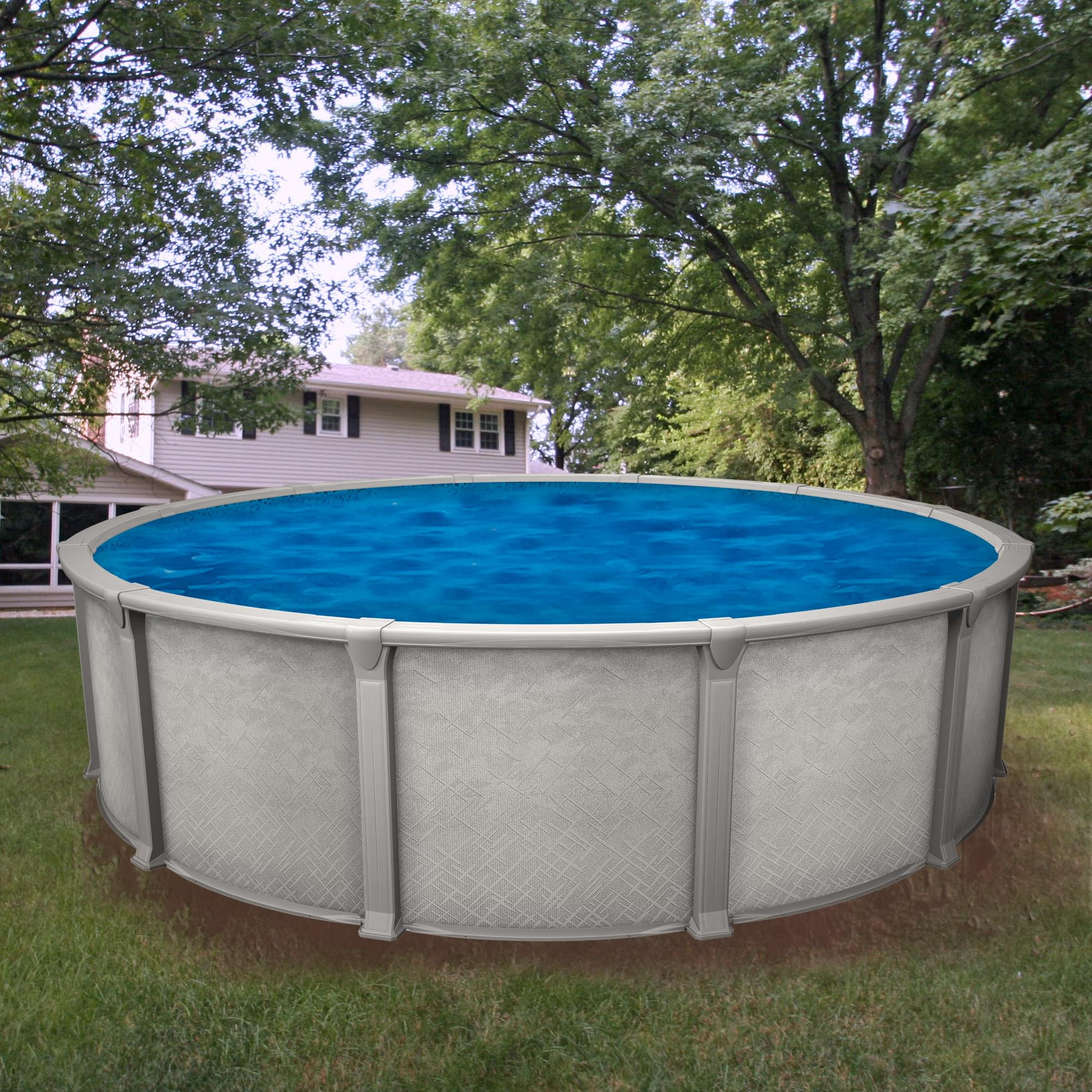 27 Foot Above Ground Pool Lovely Galaxy 27 Ft Round Ground Pool