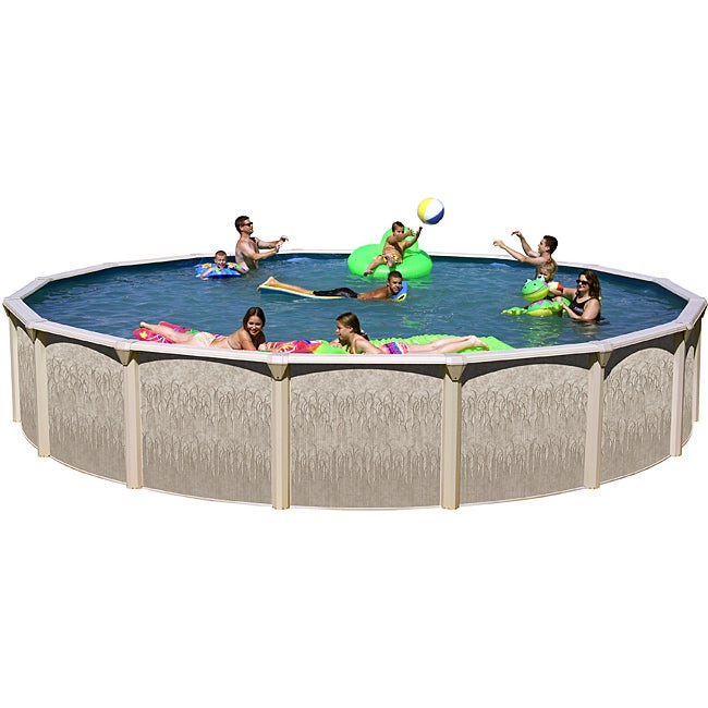 27 Foot Above Ground Pool
 Galveston 27 foot All in 1 Ground Swimming Pool Kit