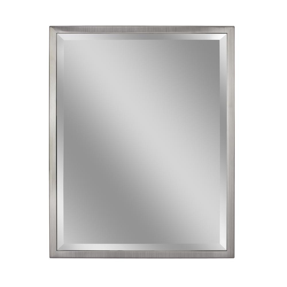 30 X 40 Bathroom Mirror
 Deco Mirror 30 in W x 40 in H Classic 1 in W Metal