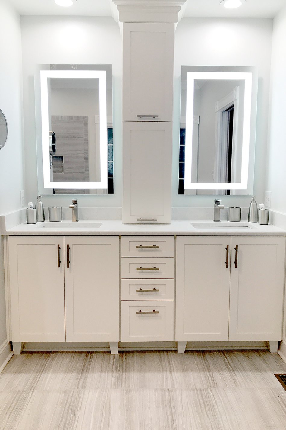 36 Bathroom Mirror
 Front Lighted LED Bathroom Vanity Mirror 36" x 60