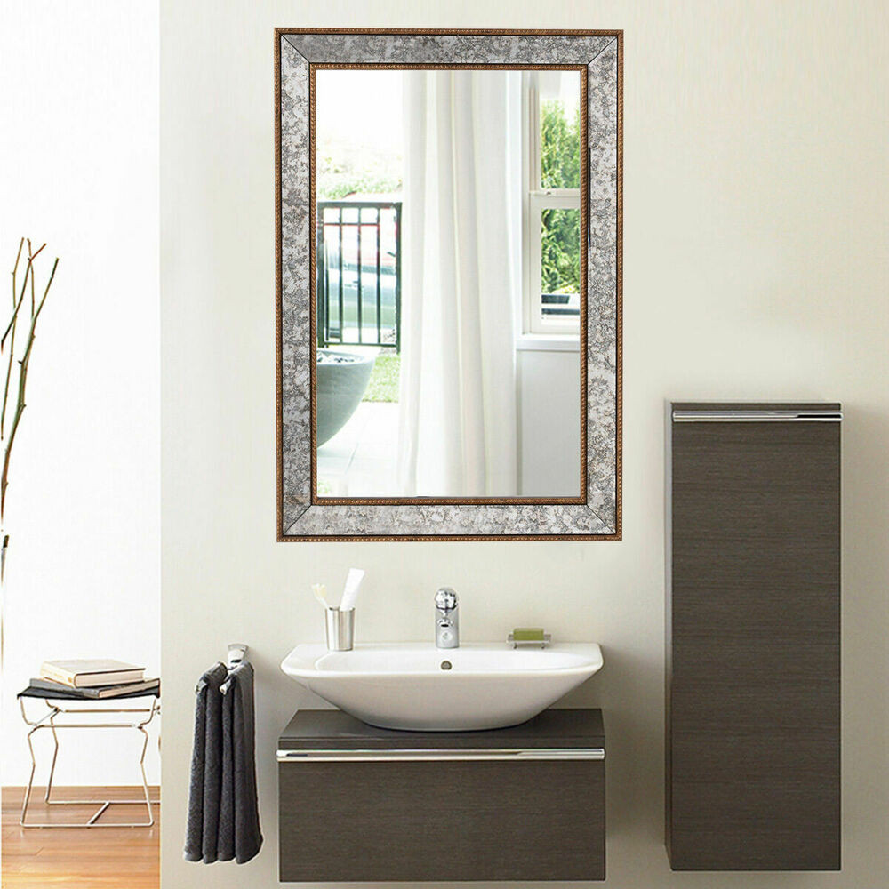 36 Bathroom Mirror Unique 36&quot; Wall Mirror Beveled Rectangle Vanity Bathroom