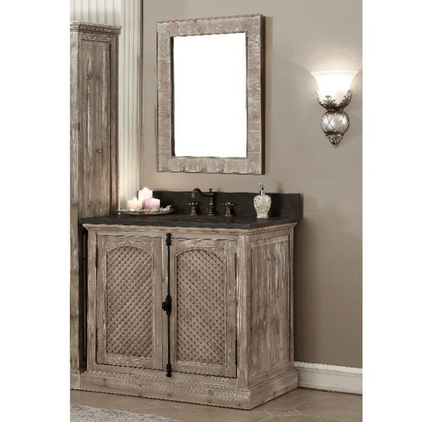 36 Inch Rustic Bathroom Vanity
 Shop Rustic Style 36 inch Single Sink Driftwood Finished