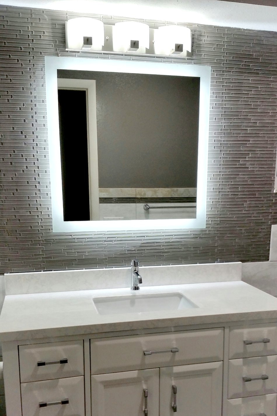 36 X 36 Bathroom Mirror Beautiful Side Lighted Led Bathroom Vanity Mirror 36&quot; X 36