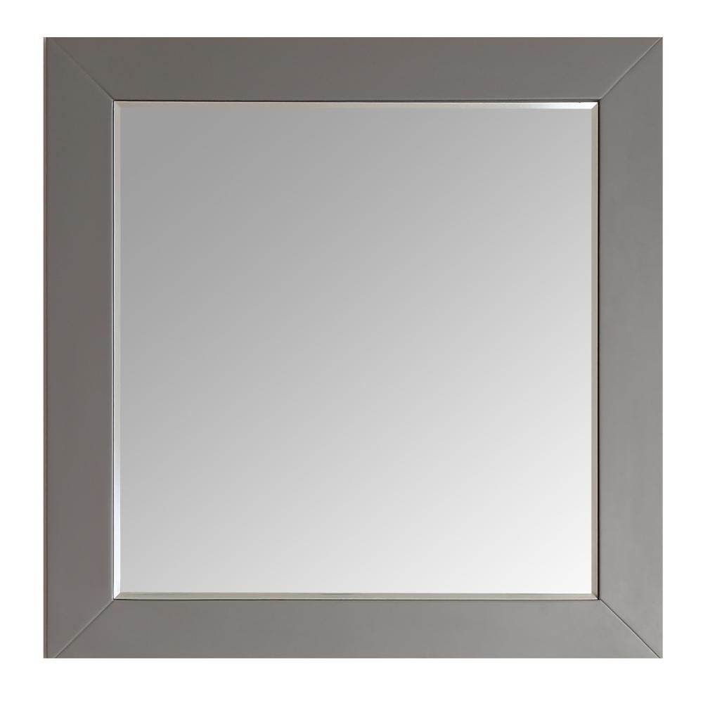 36 X 36 Bathroom Mirror
 Eviva Aberdeen 36 in W x 30 in H Framed Wall Mounted