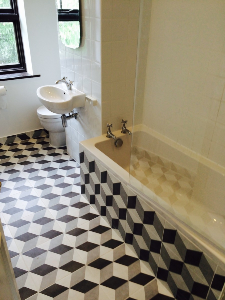 3D Bathroom Tile
 Bathroom 3d tiles