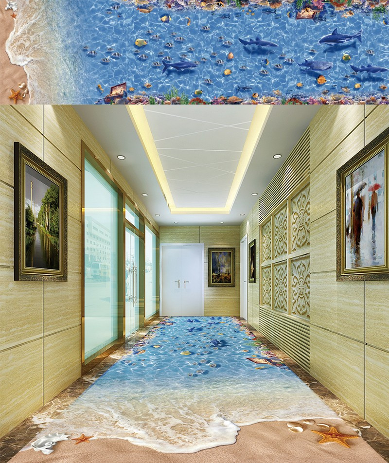 3D Bathroom Tile
 Hs3227 3d Toilet Floor Ceramic Tiles Designs 3d Tiles For