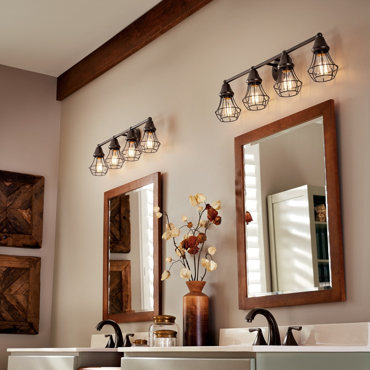 4 Light Bathroom Vanity Light
 Bayley™ 4 Light Vanity Light Olde Bronze