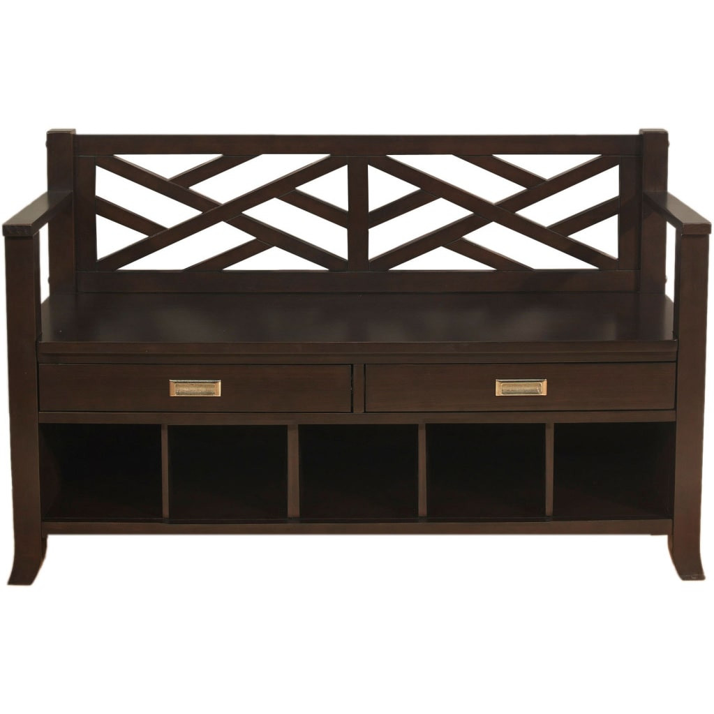 48 Storage Bench
 WyndenHall Lancaster SOLID WOOD 48 inch Wide Contemporary
