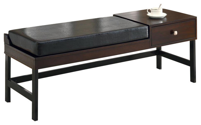 48 Storage Bench
 Monarch Specialties 48 Inch Upholstered Bench