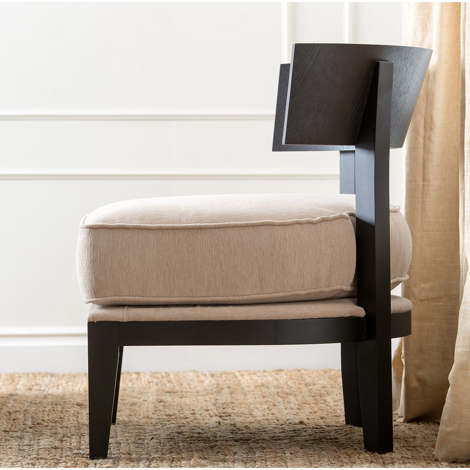 Abbyson Living Chair
 Abbyson Living Fairfax Fabric Slipper Chair & Reviews