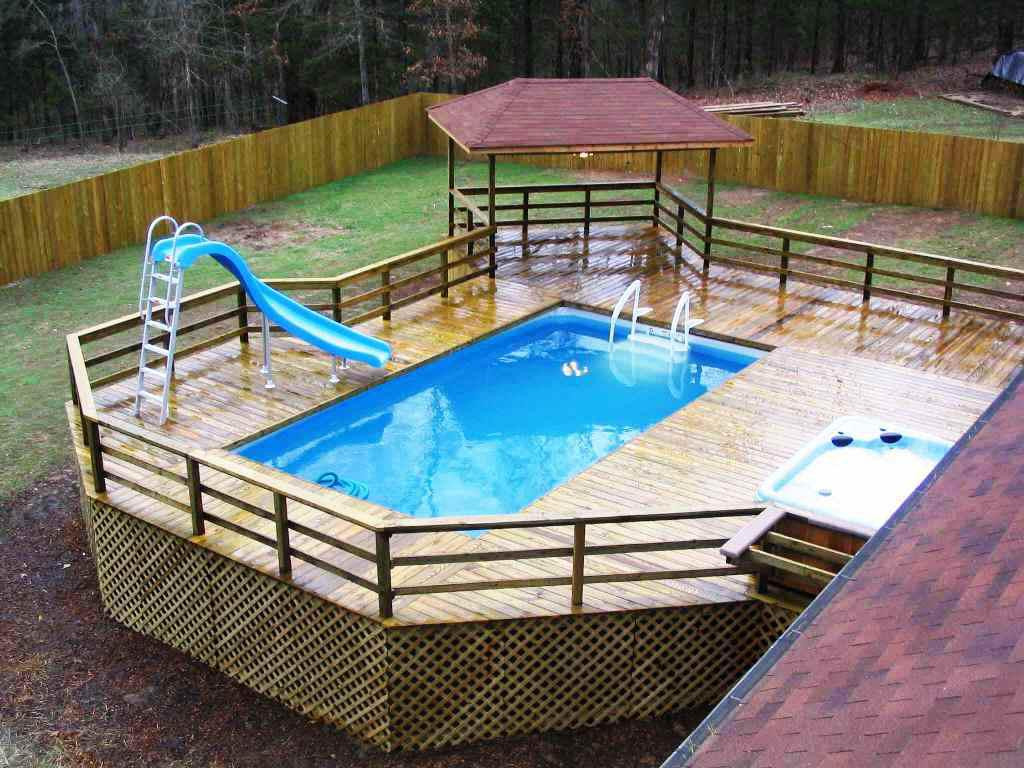Above Ground Pool Cost
 50 Best Ground Pools with Decks