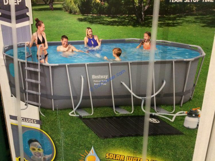 Above Ground Pool Costco
 Bestway Oval Frame Pool 18’ x 9’ x 4’ – CostcoChaser