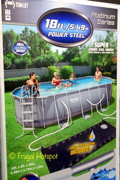 Above Ground Pool Costco
 Costco Sale Bestway Ground Oval Pool $399 99