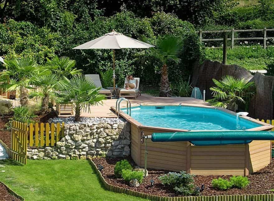 Above Ground Pool Decor
 Awe Inspiring Ground Pools for Your Own Backyard Oasis
