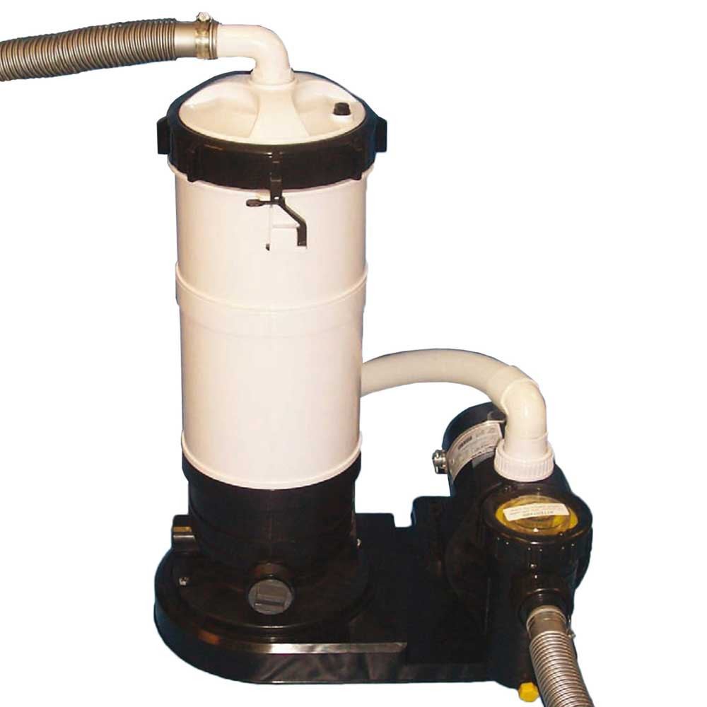 Above Ground Pool Filter Pump
 DE Filter System With 1 5 HP Pump For Ground Pools