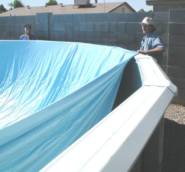 Above Ground Pool Liner Install Lovely How to Install An Ground Pool Liner