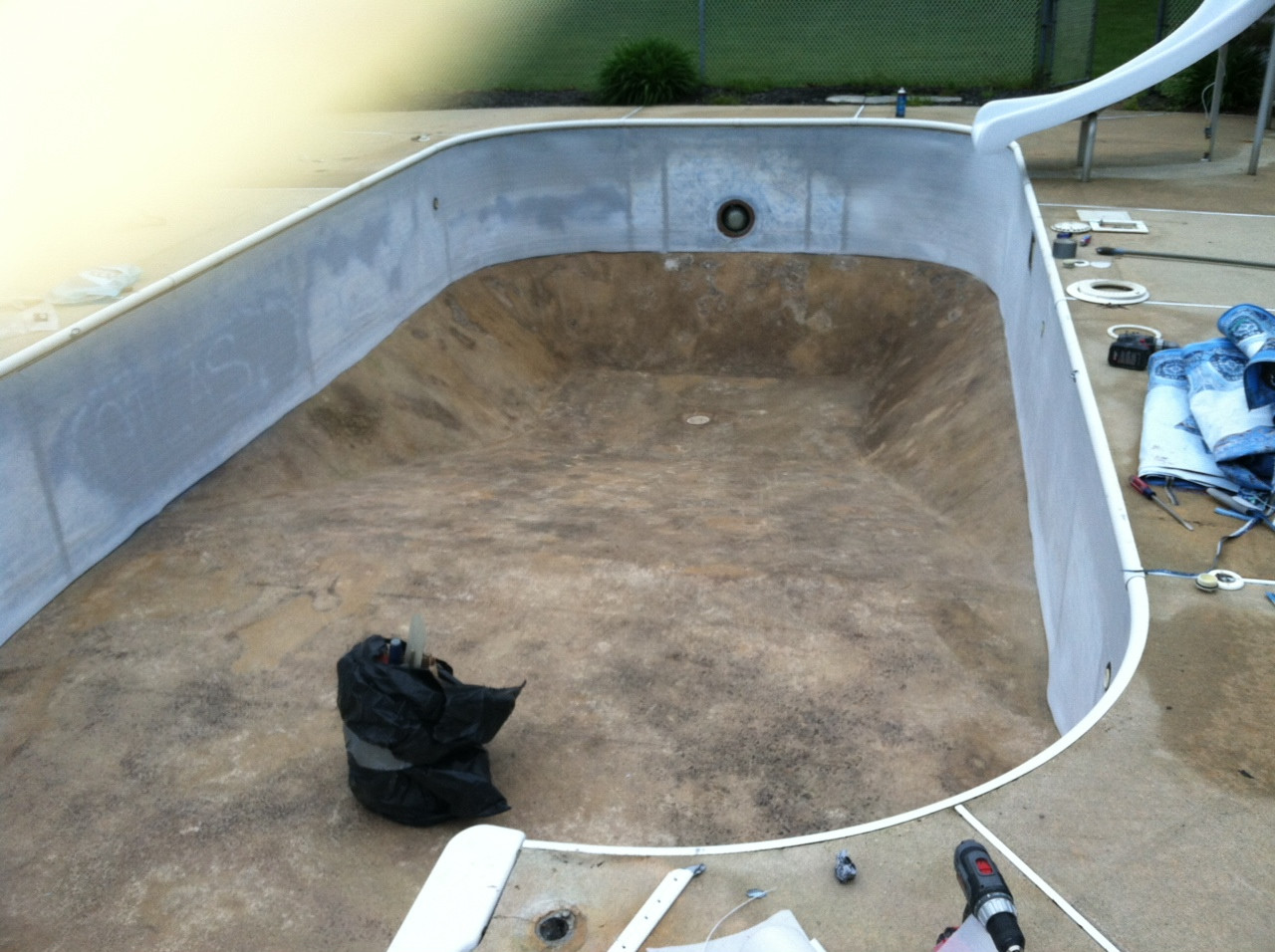 Above Ground Pool Liner Install
 Inground Pool Liners Replacement
