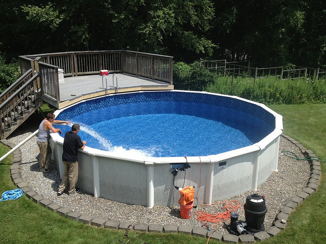 Above Ground Pool Setup
 Ground Pool Installation and Cost