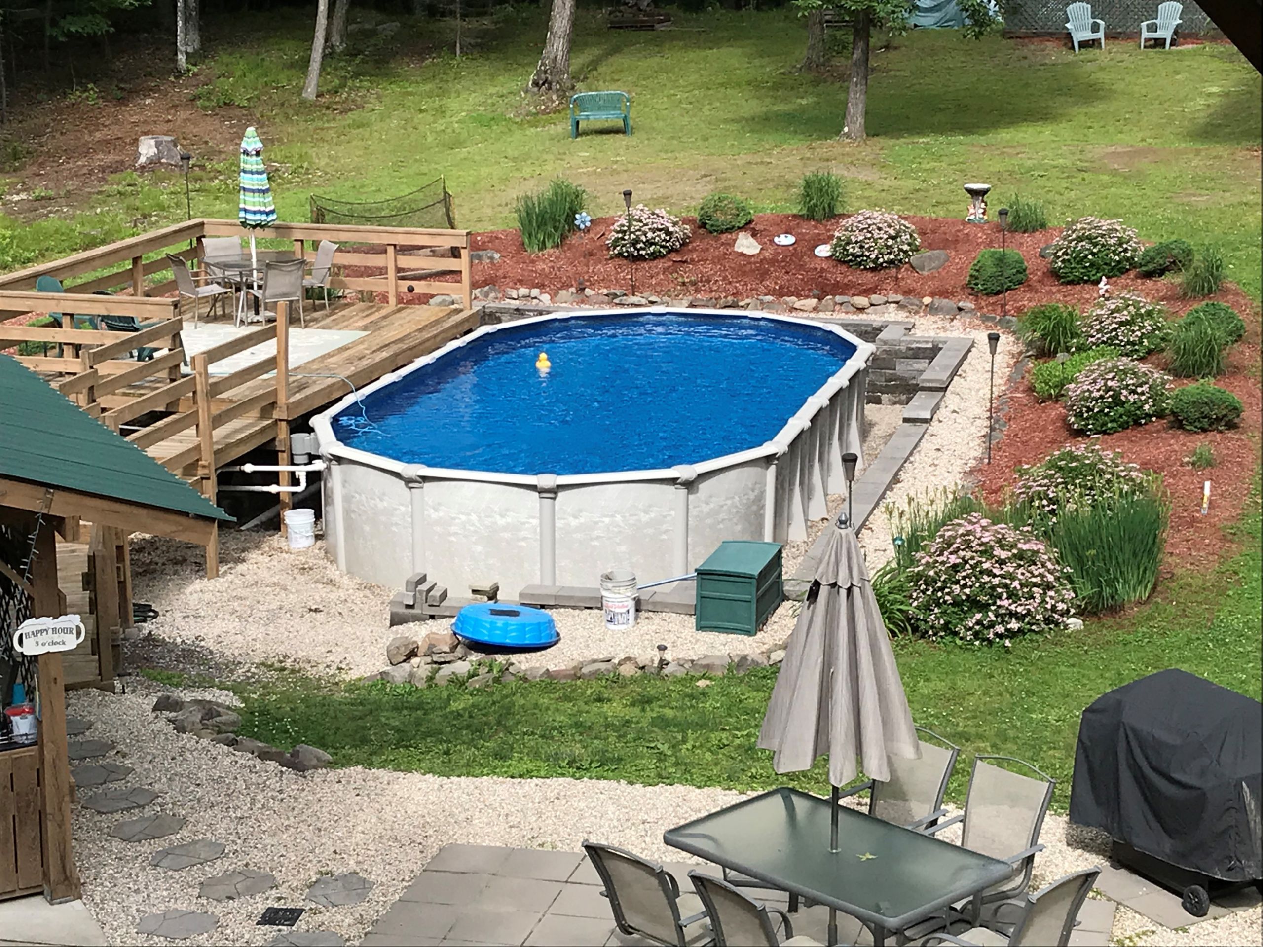 Above Ground Saltwater Pool
 Paradise Saltwater Friendly OUT OF STOCK Ground
