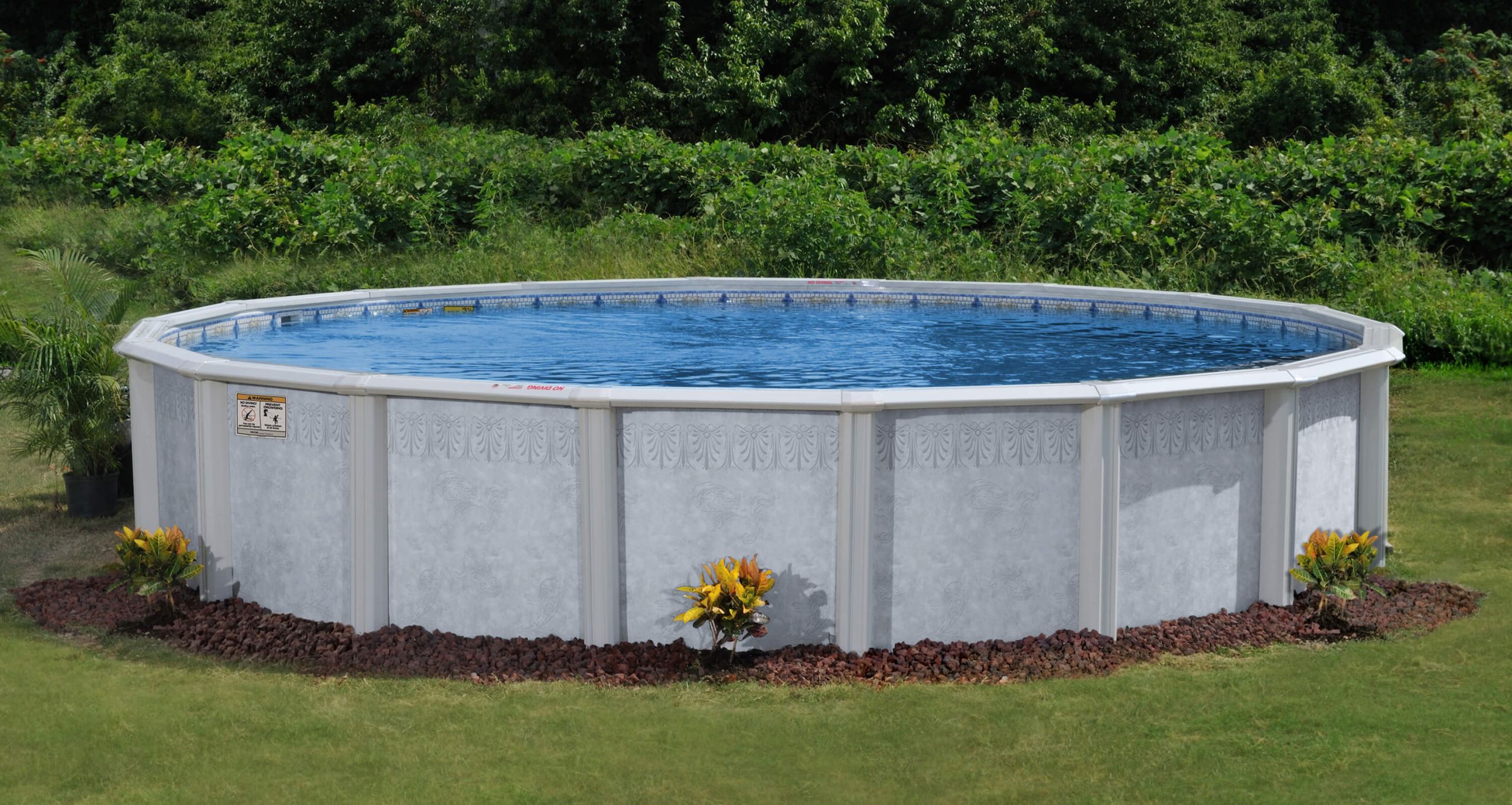 Above Ground Saltwater Pool
 Discount Ground and Saltwater Swimming Pools