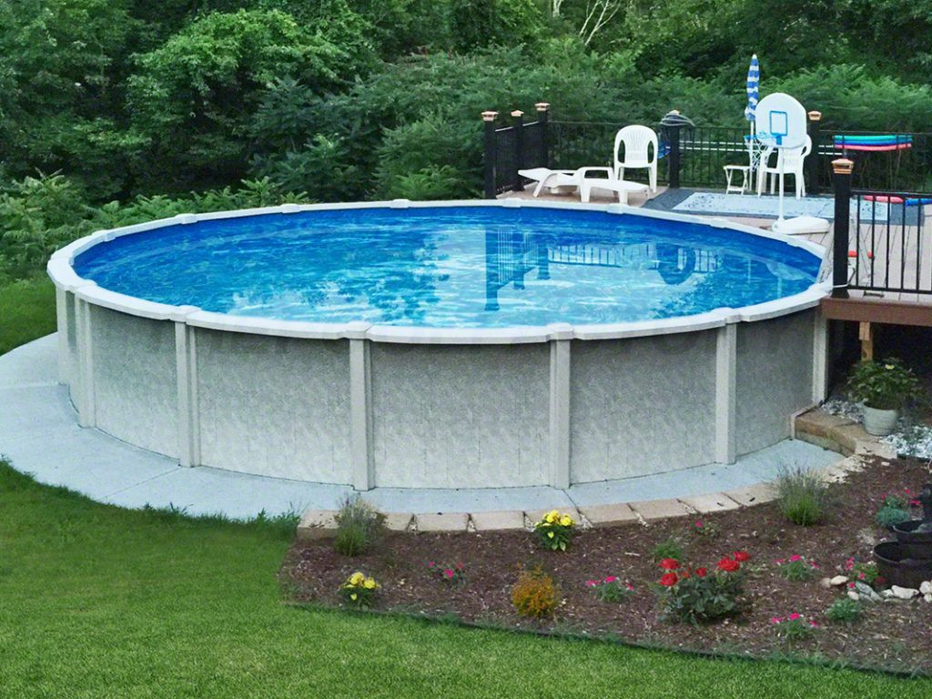 Above Ground Saltwater Pool
 Saltwater 8000 Swimming Pool Gallery The Pool Factory