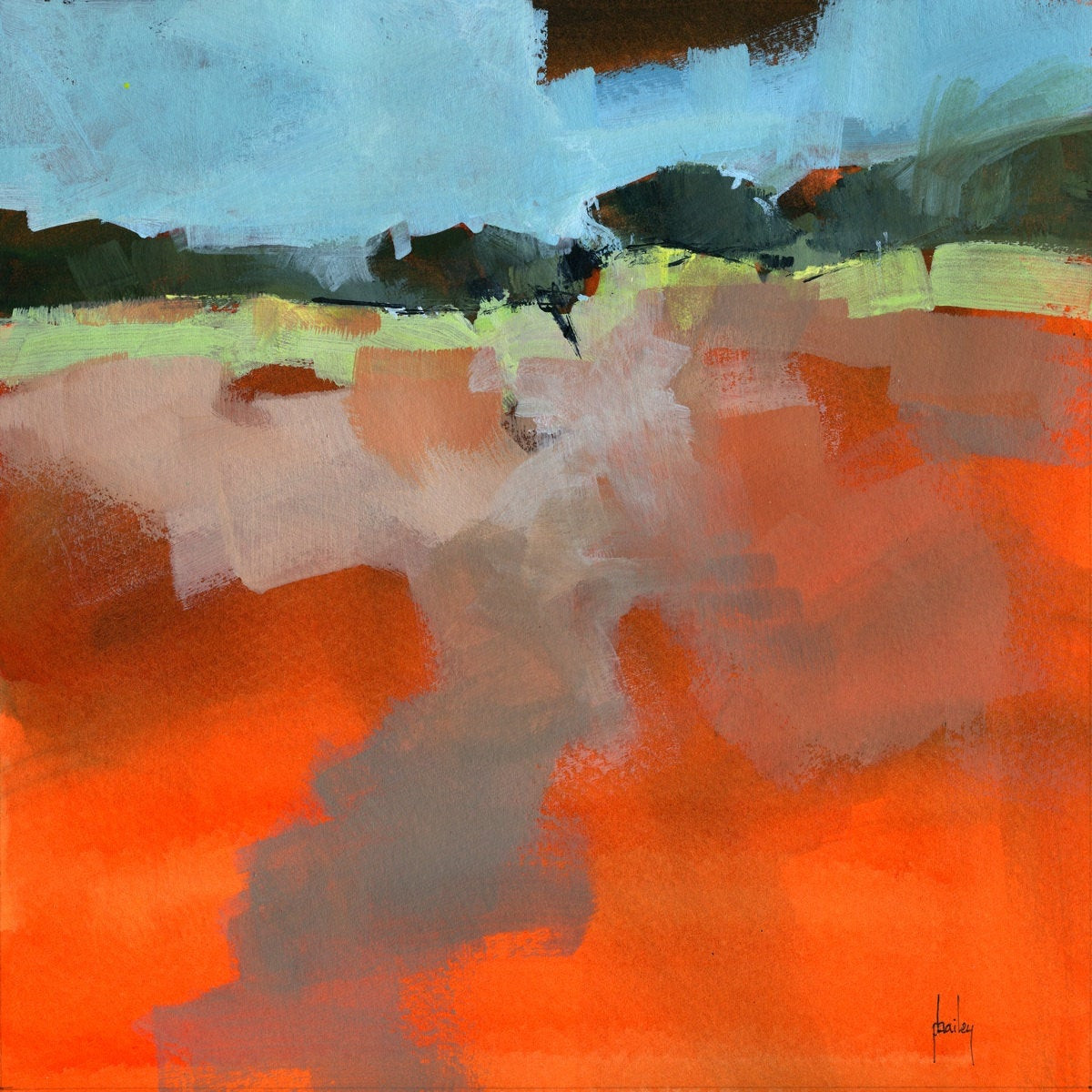 Abstract Landscape Paintings
 Original semi abstract landscape painting Early fall