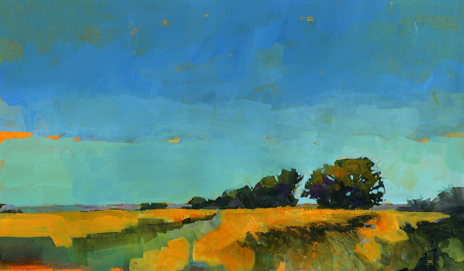 Abstract Landscape Paintings
 Original semi abstract landscape painting Oblique