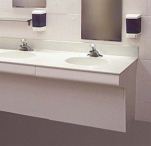 Ada Bathroom Vanity
 ASST Modular Vanity™ System for Public Restrooms