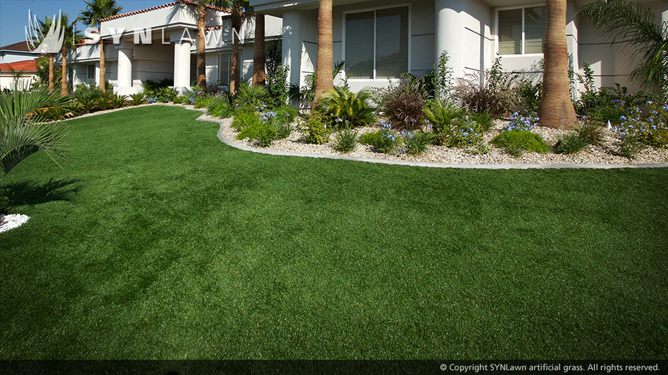 Artificial Outdoor Landscaping
 SYNLawn lawn and landscape installations gallery