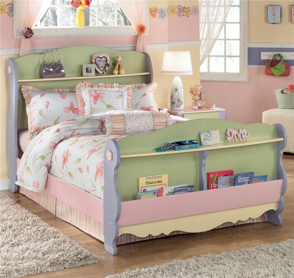 Ashley Kids Bedroom Set
 Doll House Full Sleigh Bed by Signature Design by Ashley