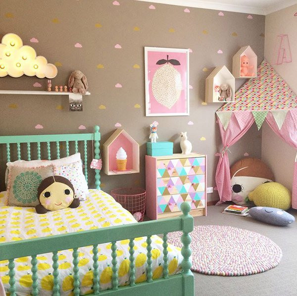 Baby Girl Bedroom Decor
 20 Chic and Beautiful Girls Bedroom Ideas For Toddlers