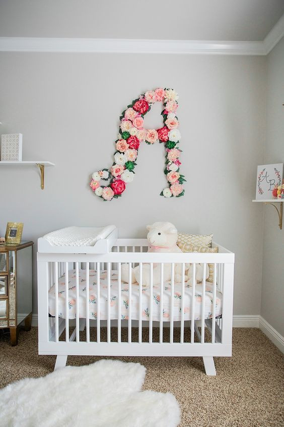Baby Girl Wall Decor Ideas
 Baby Bailey’s Nursery