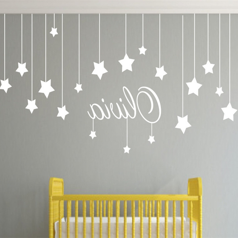Baby Name Wall Decor
 15 Best Collection of Baby Name Wall Art