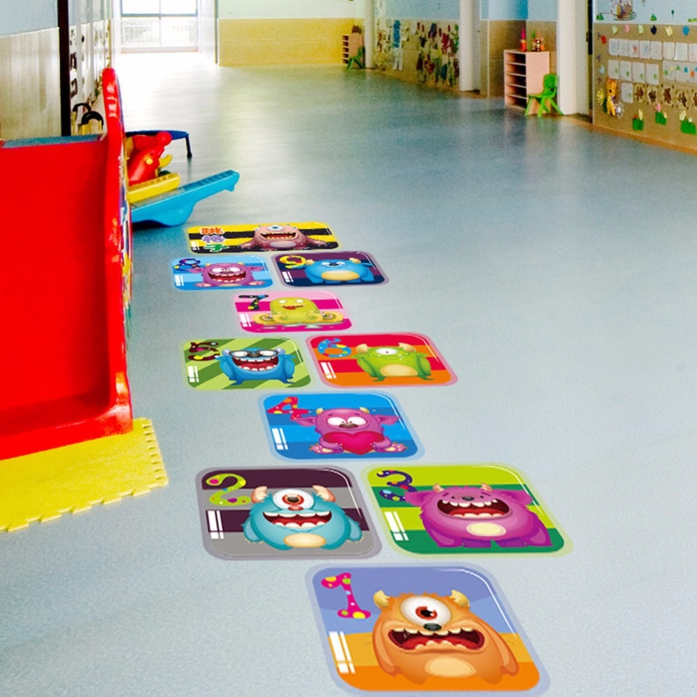 Baby Room Decoration Games
 Creative Jump Lattice House Game cartoon Monster Floor