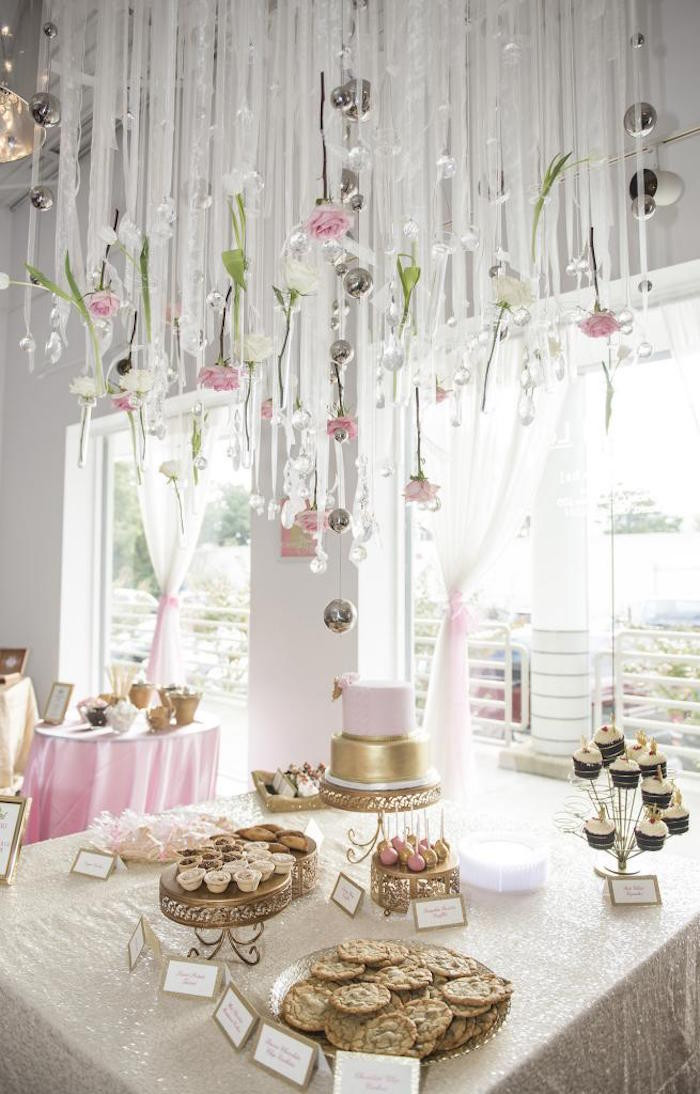 Baby Shower Decor Ideas
 Royal Pink and Gold Baby Shower Baby Shower Ideas