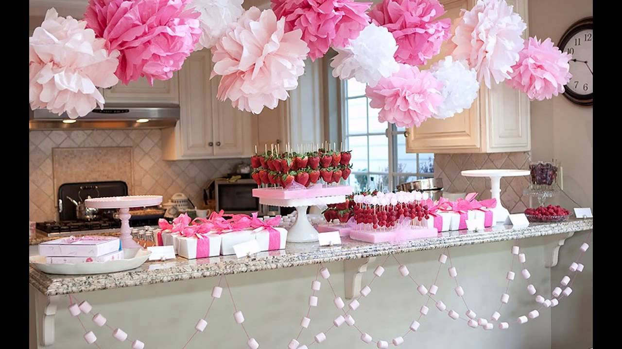 Baby Shower Decoration Ideas For Girls
 Cute Girl baby shower decorations