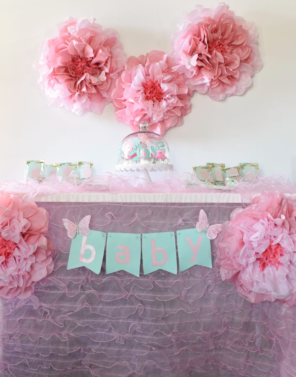 Baby Shower Decorations Girl Ideas
 Girl Baby Shower Ideas Free Cut Files Make Life Lovely