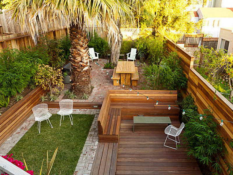 Back Patio Landscaping Ideas
 23 Small Backyard Ideas How to Make Them Look Spacious and