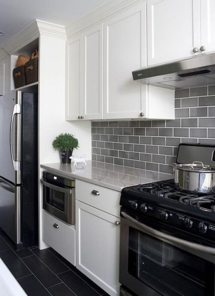 Backsplash In Kitchen
 40 Beautiful Grey Kitchen Backsplash Ideas